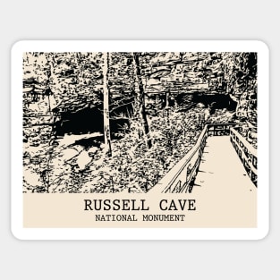 Russell Cave National Monument Sticker